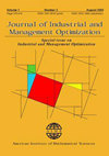Journal of Industrial and Management Optimization杂志封面